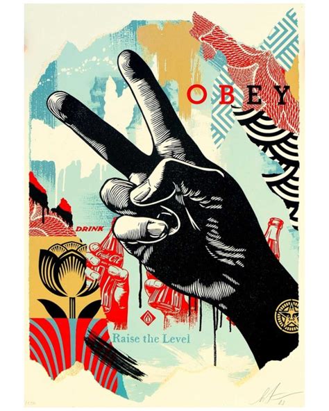 Shepard Fairey — Raise the Level